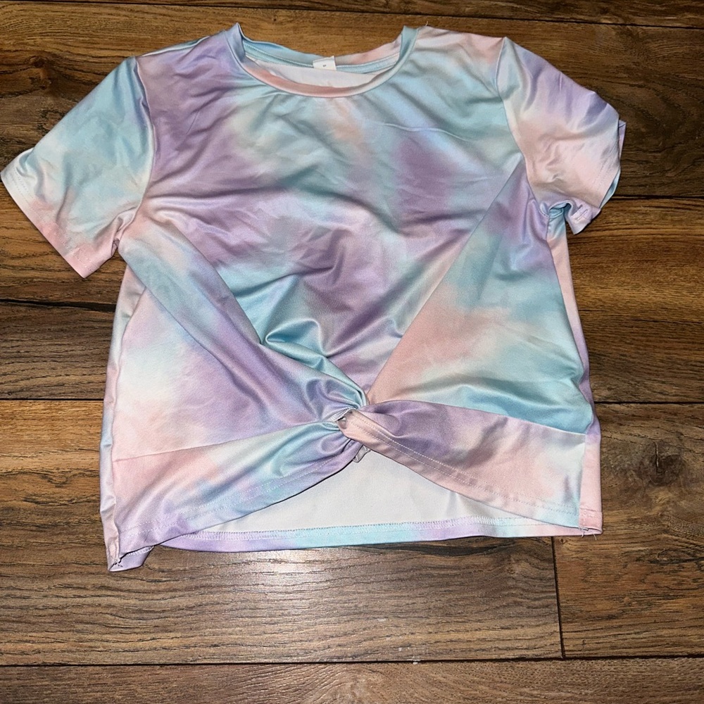 SHEIN Girls T-Shirt. Tye-Dye. Size 11/12.
